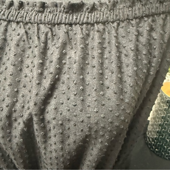 Lane Bryant Black Off Shoulder Swiss Dot Tunic 22/24 - Picture 2 of 9